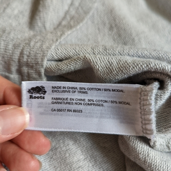 Roots dress kanga hoodie copper grey xxs - Picture 4 of 9